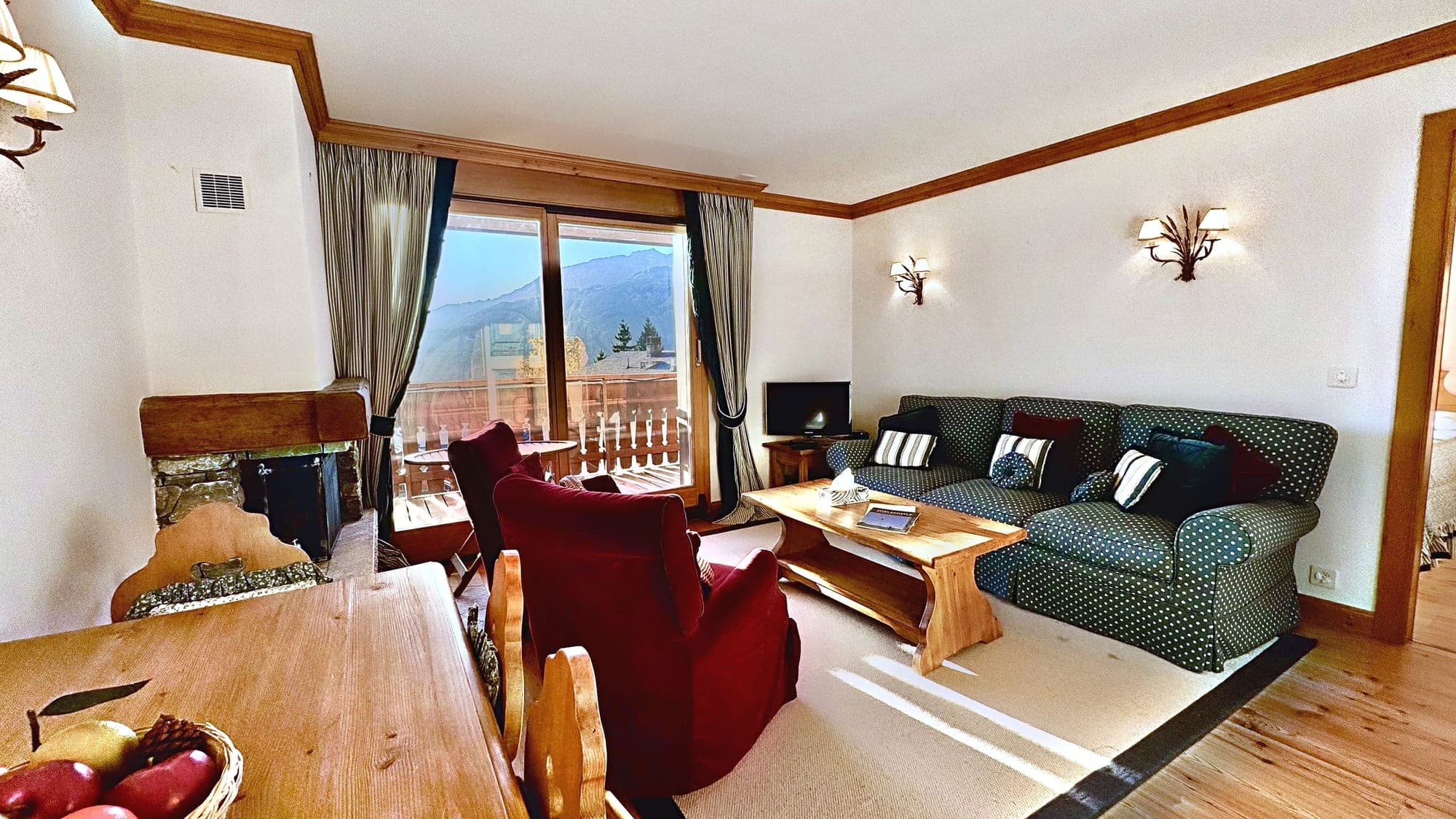À LOUER À LA SEMAINE 2 ½pces proche du centre de Crans — 3963 Crans-Montana