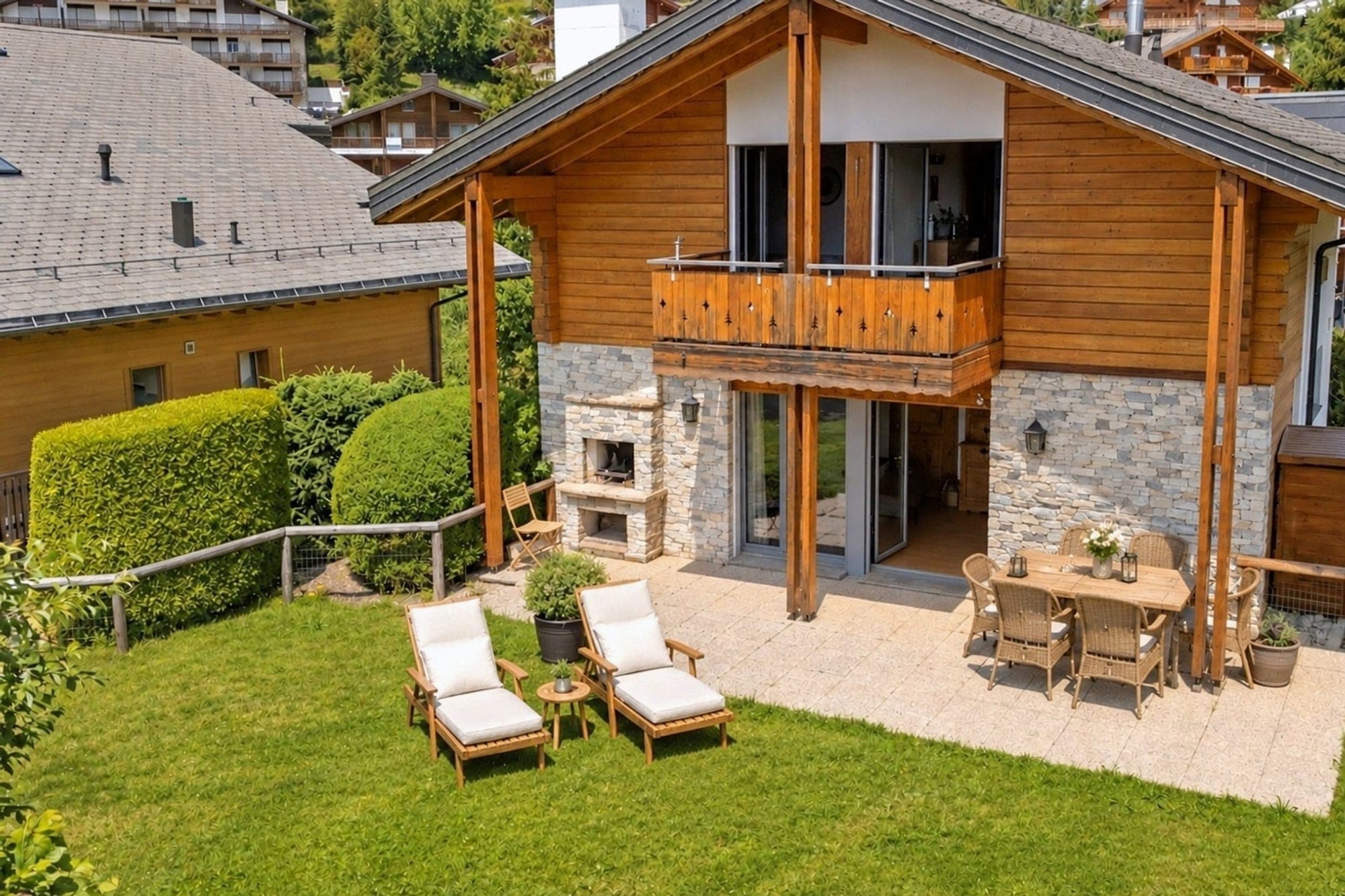Chalet familial 4½ pces rénové — 3963 Crans VS