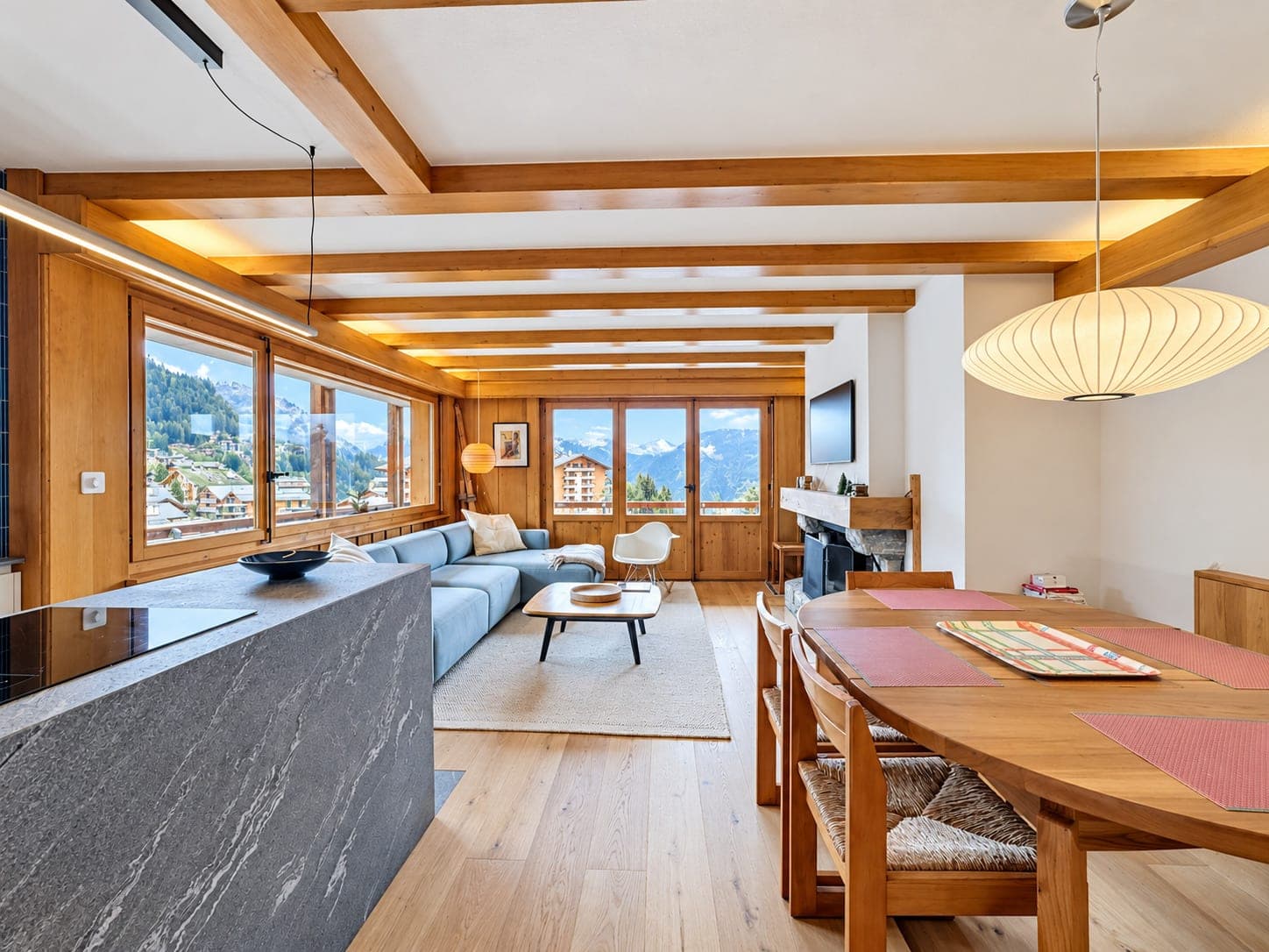 Séjour à Verbier – confort, vue et commodités à pied — 1936 Verbier