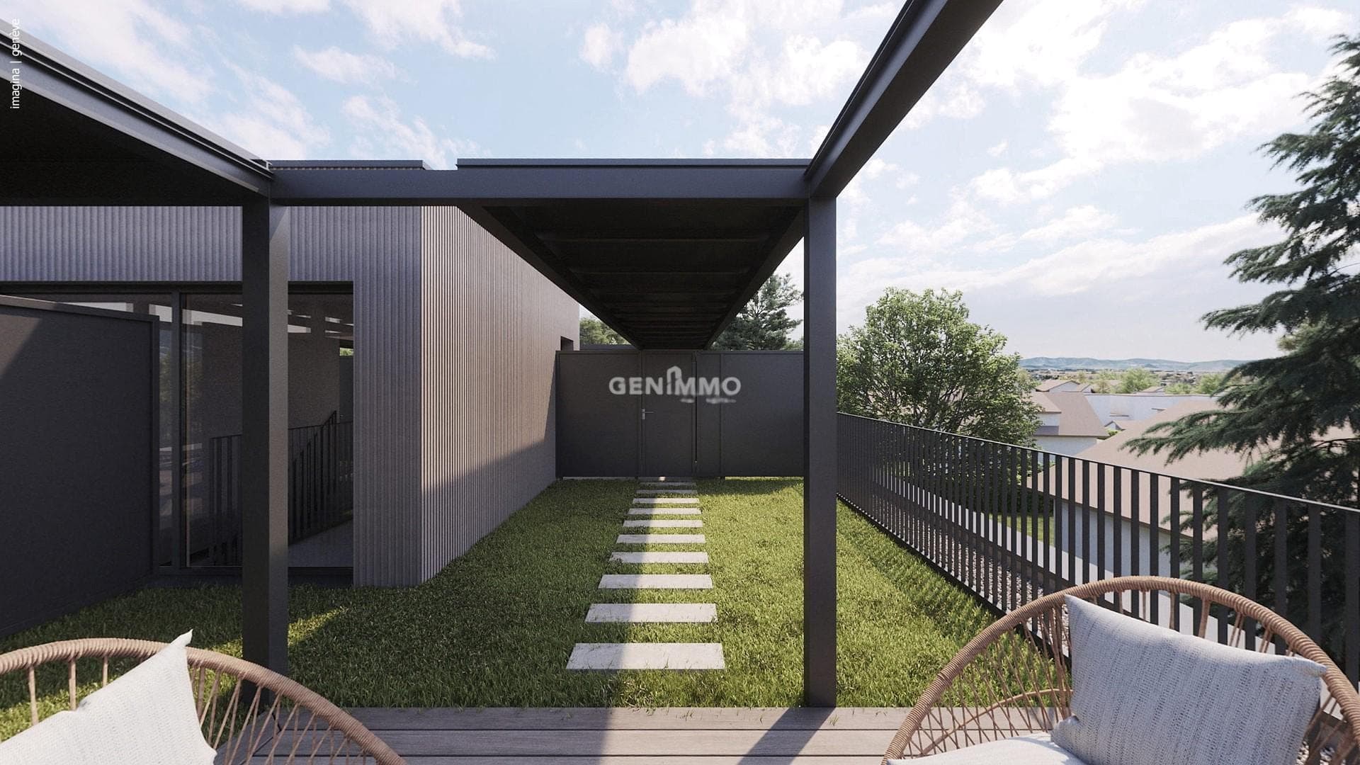 Magnifique 3 pièces en rez-de-jardin — 1234 Veyrier