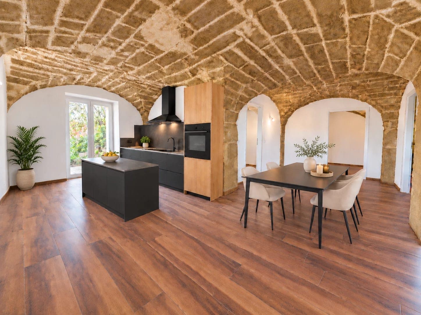 Villarsiviriaux - Appartement neuf – 3,5 pièces avec voûtes et terrasse de 48 m² — 1694 Villarsiviriaux
