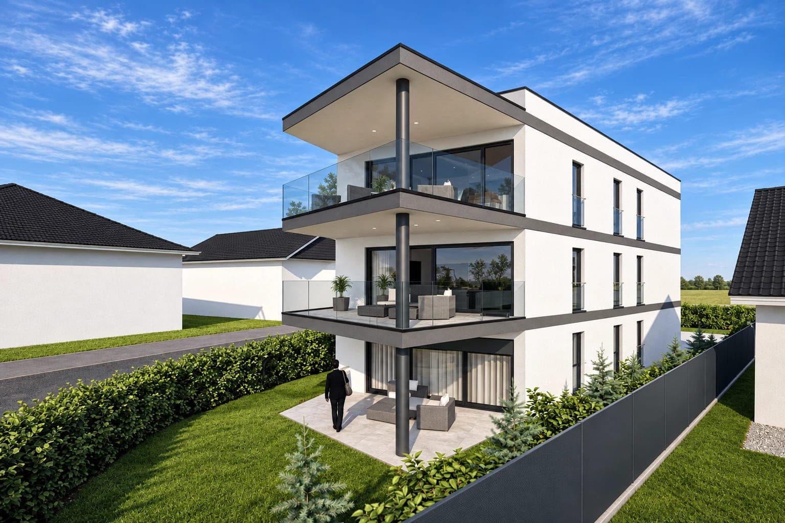 La Tour-de-Trême - DERNIER 4.5 PIÈCES NEUF – 118 m² + balcon – Travaux septembre 2026 – Bulle — 1635 La Tour-de-Trême