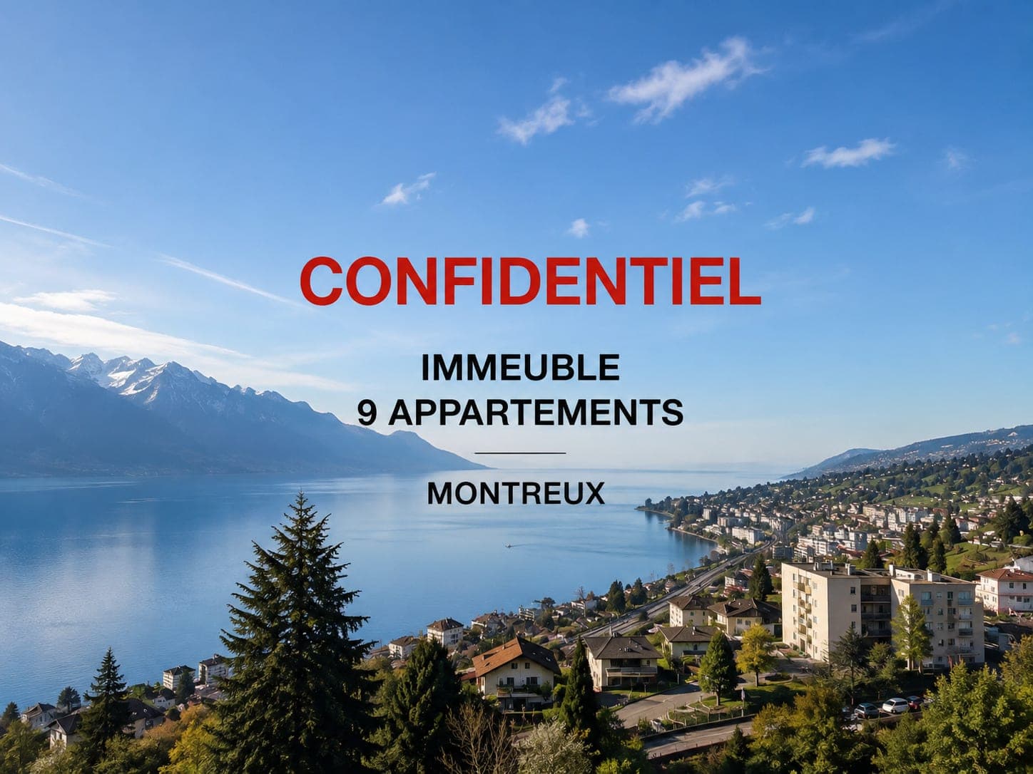 Immeuble Mixte / Rare sur le Marché. — 1820 Montreux