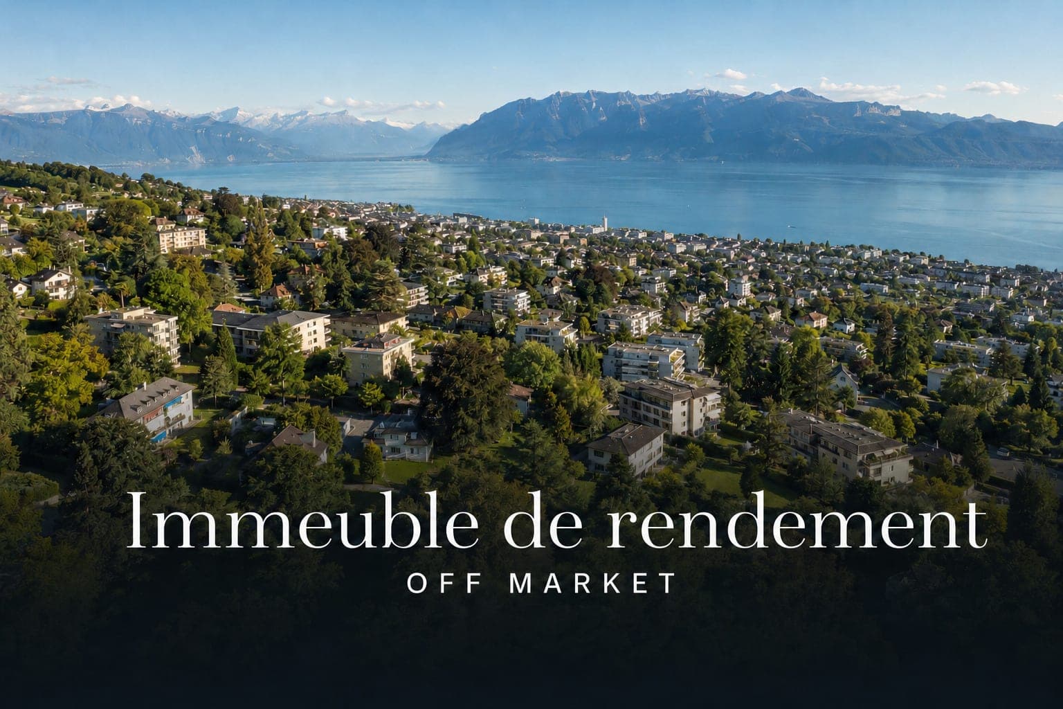 Lavaux- Immeuble de rendement- — 1006 Lausanne
